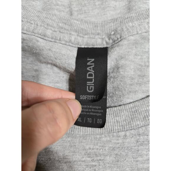 Gildan softsyle xl women's grey Christmas tee - Picture 4 of 7